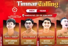 PBVSI Panggil 16 Pemain Timnas Voli Putra, Pelatnas Dimulai 21 Mei