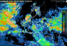 Prakiraan Cuaca Ibu  Kota Provinsi se-Indonesia, 20 Mei