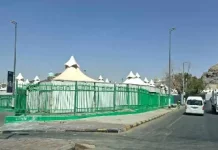 Tenda Jemaah di Mina Masuki Tahap Penyempurnaan