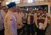 Wamenhaj Apresiasi Petugas Transportasi di Makkah