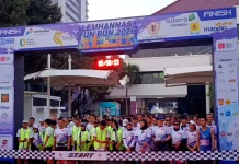 Ribuan Pelari Meriahkan Lemhannas Fun Run 2026