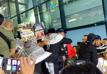 Sembilan WNI Relawan Global Sumud Flotilla Tiba di Tanah Air