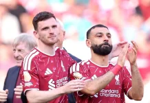 Tinggalkan Liverpool, Robertson dan Salah Ucapkan Selamat Tinggal
