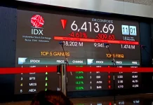 Kembali Terpuruk, IHSG Terkoreksi 1,23 Persen pada Penutupan Hari Ini