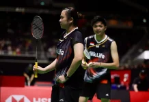 Kalah dari Wakil Tiongkok, Bobby/Melati Gugur di Babak 32 Besar Singapore Open 2026