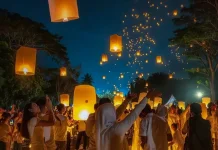 Begini Cara Daftar Ikut Festival Lampion Waisak Borobudur 2026
