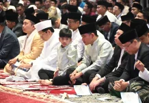 Wapres Salat Iduladha di Masjid Istiqlal