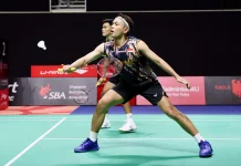 Aksi Solid Fajar/Fikri Hantam Lawan di Laga Awal