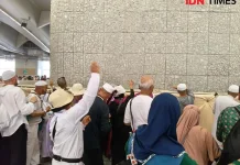 Ribuan Jamaah Padati Mina usai Lempar Jumra