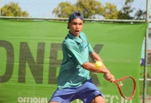 Rafa Jeconia Lolos ke Final Tenis Internasional di Sukoharjo