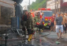 Kebakaran Bengkel dan Warung Sembako Tangerang Telan Korban Jiwa