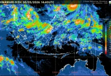 Prakiraan Cuaca Ibu  Kota Provinsi se-Indonesia, 31 Mei