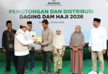 BAZNAS Salurkan 1.240 Kambing Dam Jemaah Haji 2026