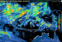 Prakiraan Cuaca Ibu Kota Provinsi se-Indonesia, 1 Juni