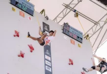 Robby Persembahkan Perak untuk Indonesia di World Climbing Series Madrid