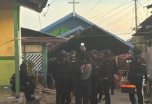Tim Jibom Polda Papua Temukan Granat Nanas di Lokasi Ledakan saat Sterilisasi