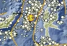 Gempa Magnitudo 2,9 Landa Barat Laut Ternate