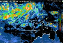 Prakiraan Cuaca Ibu Kota Provinsi se-Indonesia, 3 Juni