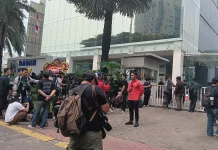 Kantor BGN Ramai Didatangi Wartawan