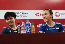 Bangkit dari Ketertinggalan, Febriana/Meilysa Lolos ke Perempat Final