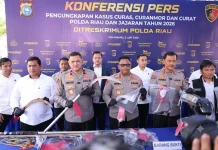 Polda Riau Bongkar 1333 Kasus Kejahatan Jalanan, 525 Tersangka Diamankan