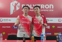 Raymond/Indra Kalahkan Unggulan Dua, Menuju ke Perempat Final Indonesia Open 2026