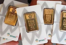 Harga Emas Antam Berbalik Naik ke Rp2,77 Juta per Gram