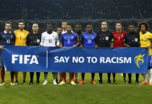 FIFA Terapkan Gestur Anti-Rasisme Resmi di Piala Dunia