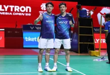 Tumbangkan Juara Dunia, Raymond/Joaquin Melesat ke Semifinal Indonesia Open 2026
