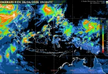Prakiraan Cuaca Ibu  Kota Provinsi se-Indonesia, 7 Juni