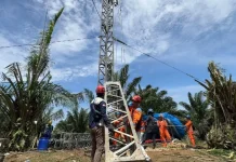 PLN Gunakan 11 Tower Emergency Percepat Pemulihan Listrik di Sumut