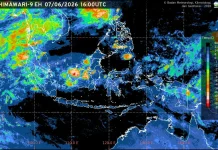 Prakiraan Cuaca Ibu Kota Provinsi se-Indonesia, 8 Juni
