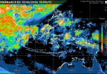 Prakiraan Cuaca Ibu Kota Provinsi se-Indonesia, 11 Juni