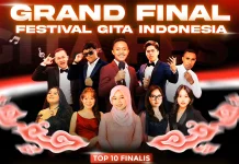 Grand Final Festival Gita Indonesia 2026 Tampilkan 10 Finalis di Auditorium RRI