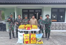 Satgas TNI Gagalkan Penyelundupan 200 Kilogram Beras dari Timor Leste