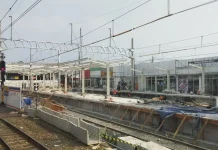 Pembangunan Perpanjangan Peron Stasiun Bogor Capai 62,31 Persen