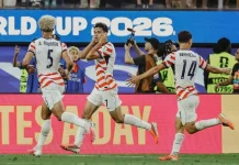 Pesta Gol AS ke Gawang Paraguay, Langsung Kuasai Klasemen