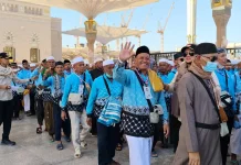 Ribuan Jemaah Indonesia Padati Raudhah Masjid Nabawi