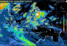 Prakiraan Cuaca Ibu Kota Provinsi se-Indonesia, 14 Juni