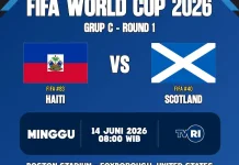 Simak Jadwal Haiti Vs Skotlandia di Grup C Piala Dunia 2026