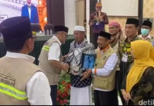 Arab Saudi Abadikan Jemaah Haji Tunanetra Asal Sinjai Jadi Nama Masjid