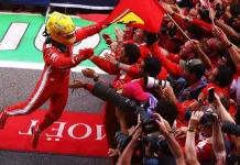 Hamilton Raih Kemenangan Perdana bersama Ferrari di GP Barcelona-Catalunya