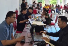 Imigrasi Atambua Layani Puluhan Pemohon Paspor Melalui Eazy Passport di PLBN Wini