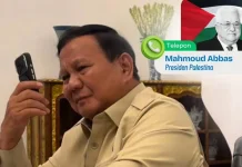 Hubungi Presiden Prabowo, Presiden Palestina Apresiasi Konsistensi Indonesia