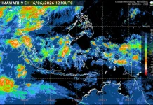 Prakiraan Cuaca Ibu  Kota Provinsi se-Indonesia, 17 Juni