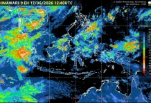 Prakiraan Cuaca Ibu  Kota Provinsi se-Indonesia, 18 Juni