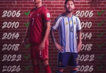 Ronaldo dan Messi Ukir Sejarah di Piala Dunia