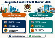 MHT Awards 2026 Jurnalisme Berkualitas, Hadiah Besar menuju Lima Abad Jakarta