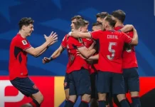 Ceko Unggul 1-0 atas Afrika Selatan di Babak Pertama