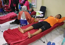 Hari Bhayangkara, Polres Kepulauan Seribu Ajak Ojol dan Nelayan Gelar Donor Darah